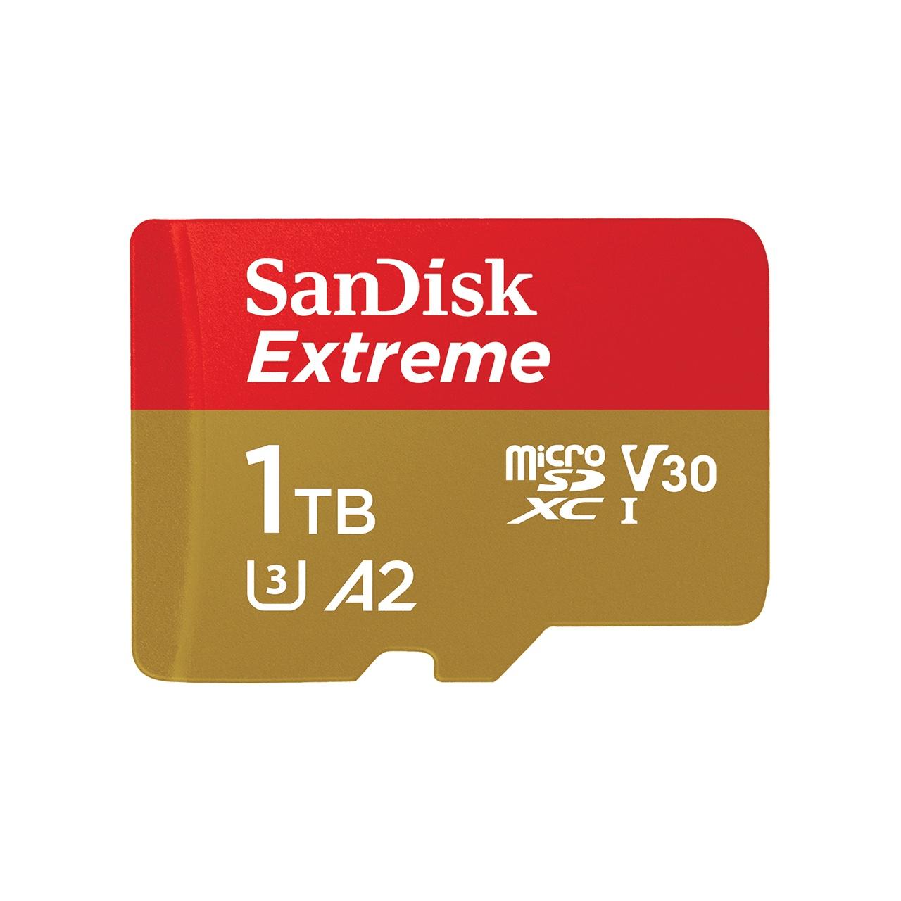 Карта памет SANDISK Extreme microSDXC, 1TB, Class 10 U3, V30 160 MB/s