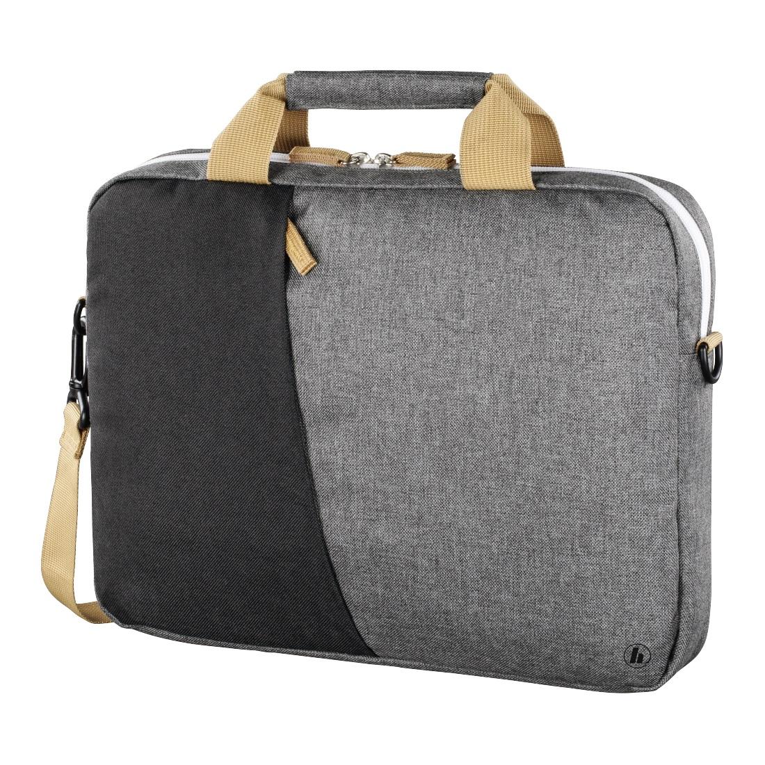 Чанта за лаптоп HAMA Florence, До 36 см (14.1&quot;), Полиестер, Черен/Сив