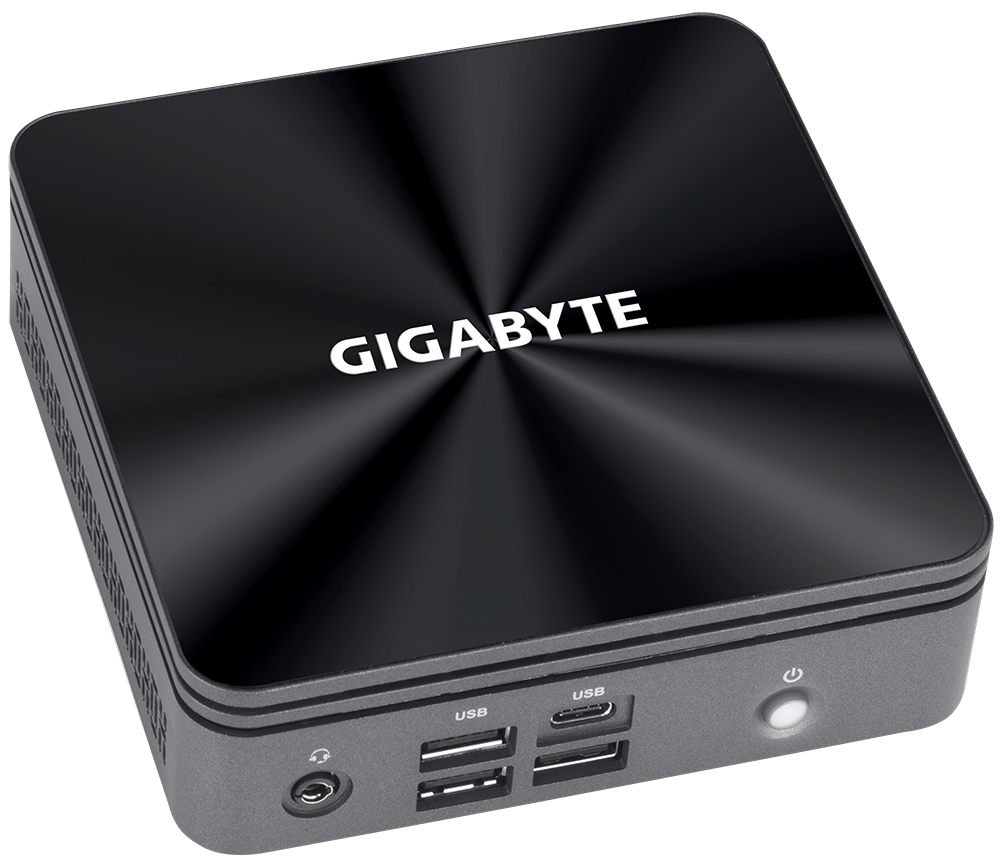 Настолен компютър Gigabyte Brix BRi7-10710, Intel&reg; Core&trade; i7-10710U, 2 x SO-DIMM DDR4, M.2 SSD, USB Type-C&trade;, WF+BT, black-2
