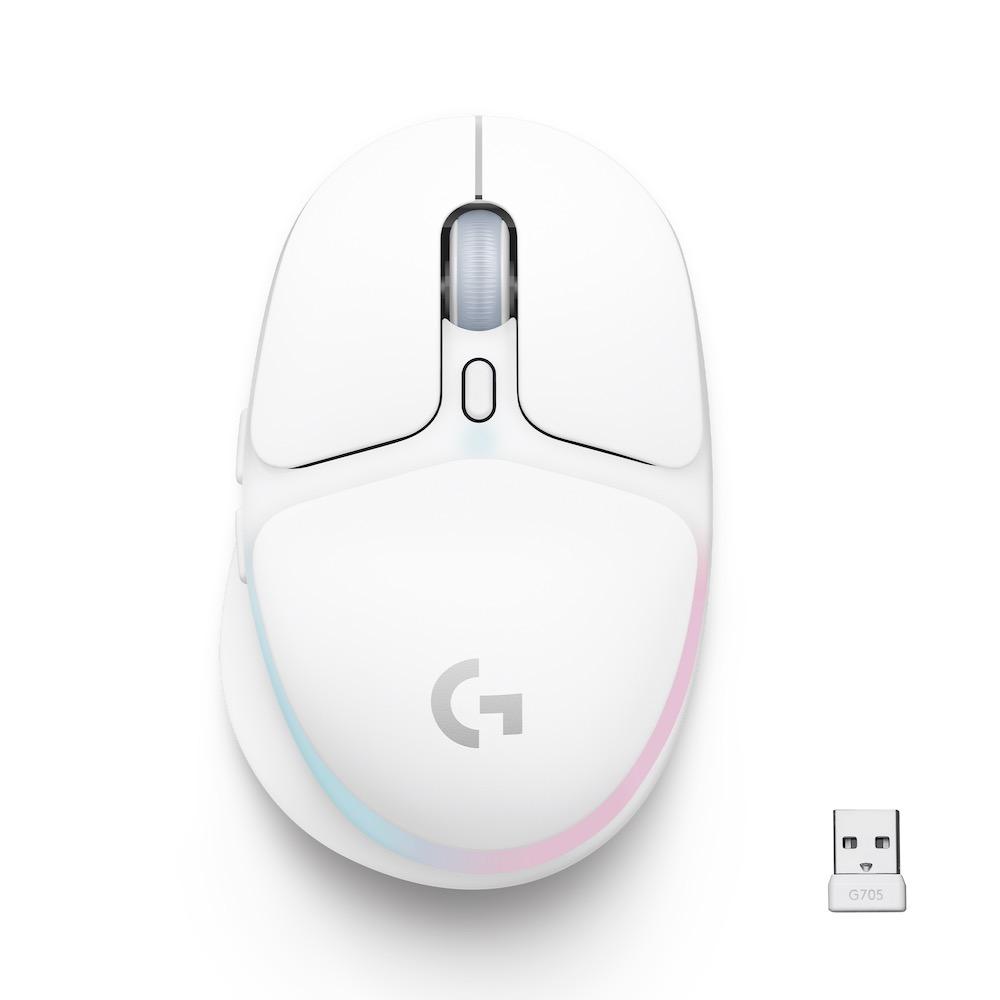 Геймърска мишка Logitech G705, Wireless, Lightsync, RGB-2