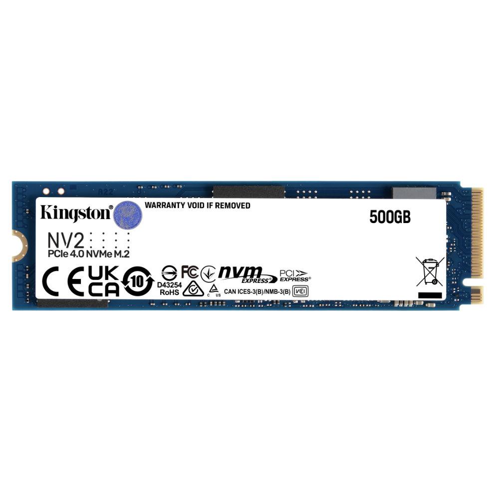 Solid State Drive (SSD) KINGSTON NV2 M.2-2280 PCIe 4.0 NVMe 500GB