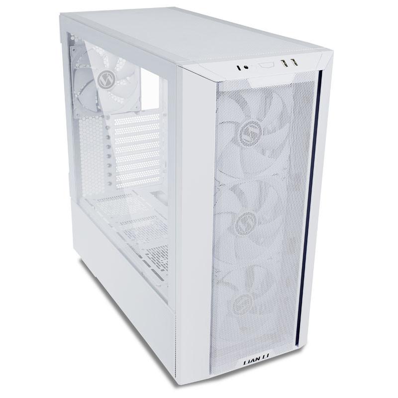 Кутия Lian-Li LANCOOL III Mid-Tower, Tempered Glass, Бяла-2