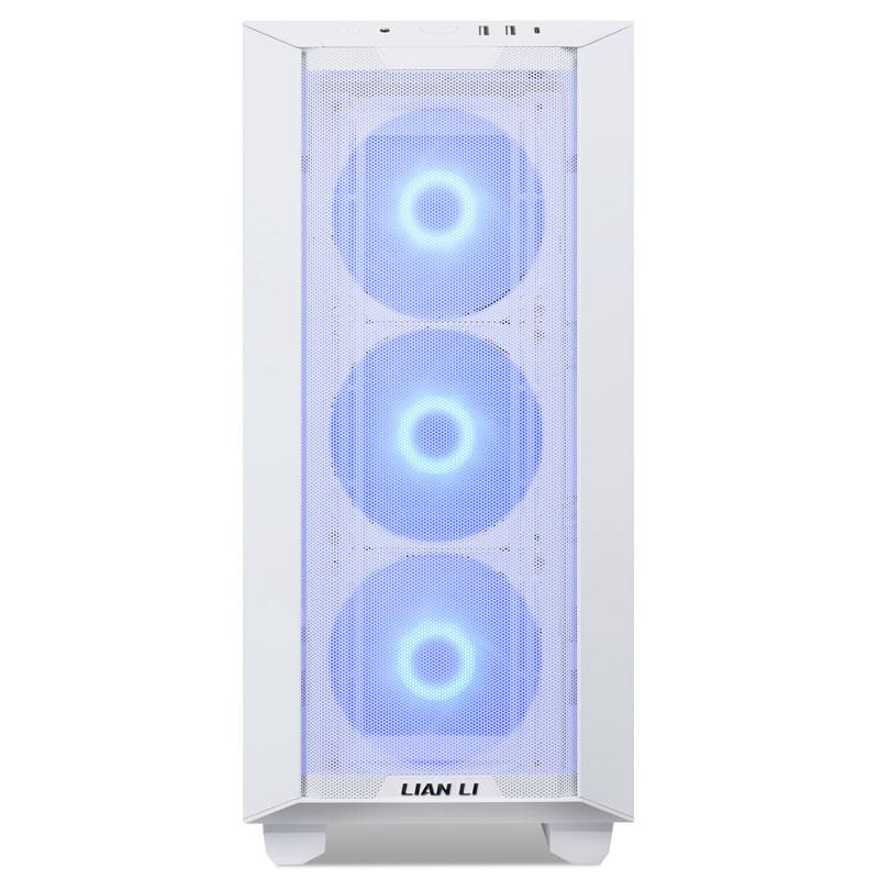Кутия Lian-Li LANCOOL III RGB Mid-Tower, Tempered Glass, Бяла-4