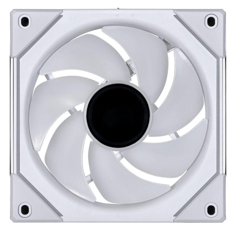 Вентилатори Lian-Li UNI SL-INF 120, ARGB, 3 Fan комплект, Включен контролер, Бял-3