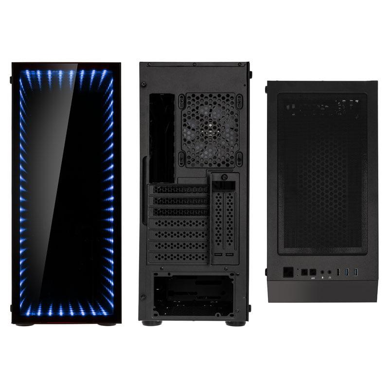 Кутия Kolink Void Rift RGB TG Midi-Tower Black Window ATX-4