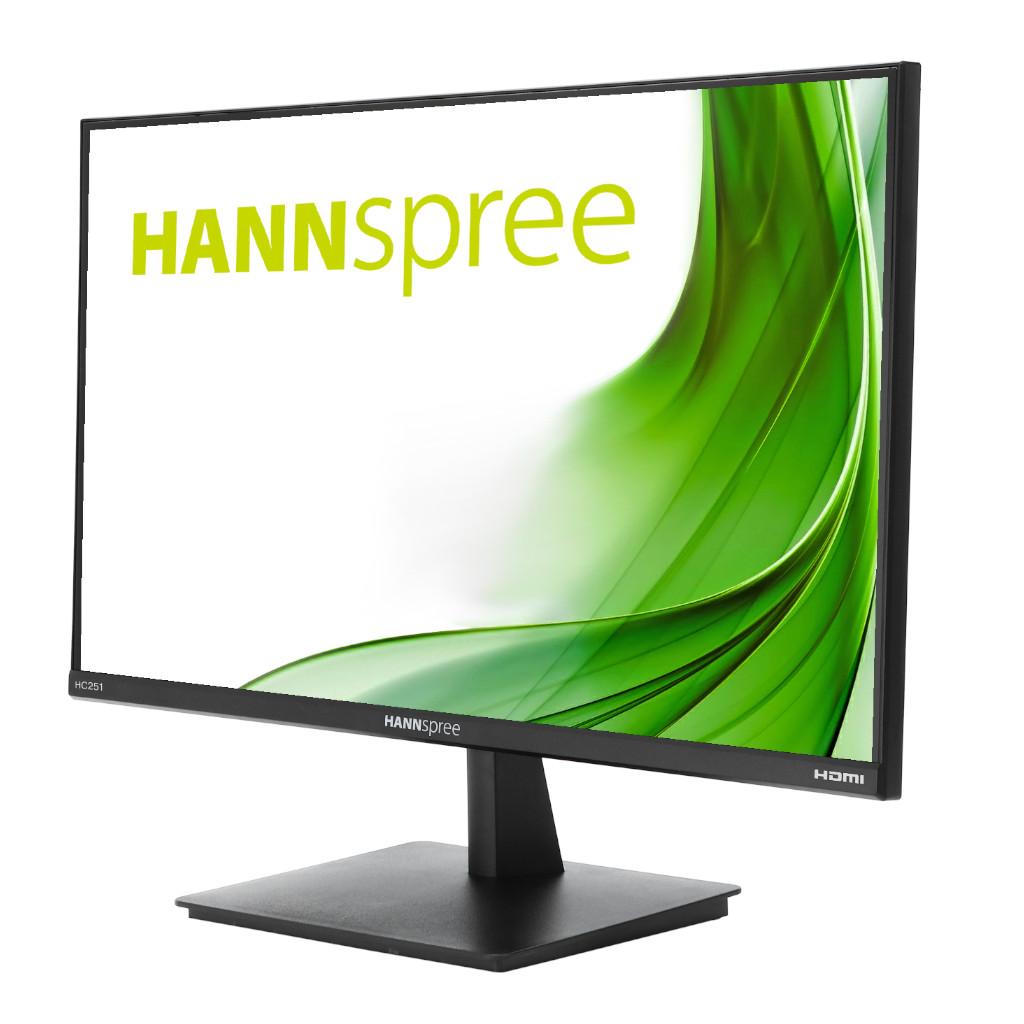Монитор HANNSPREE HC 251 PFB, Full HD, Wide, 24.5 inch, D-Sub, HDMI, DP, Черен-2