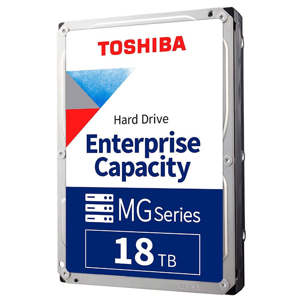 Хард диск Toshiba MG Enterprise, 18TB, 512MB, SATA 6.0Gb/s, 7200rpm, MG09ACA18TE-3