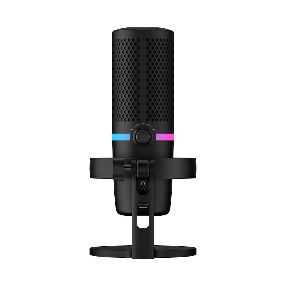Настолен микрофон HyperX DuoCast, USB, Черен-3