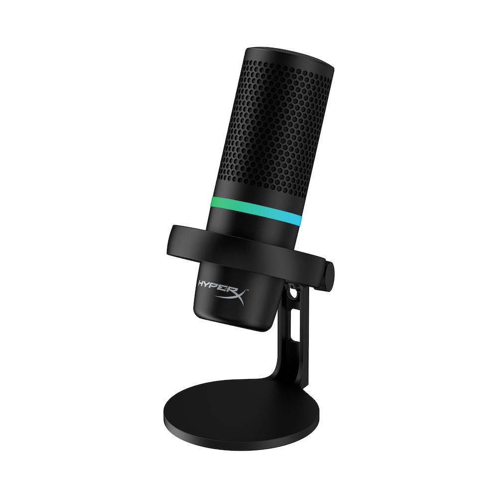 Настолен микрофон HyperX DuoCast, USB, Черен-4
