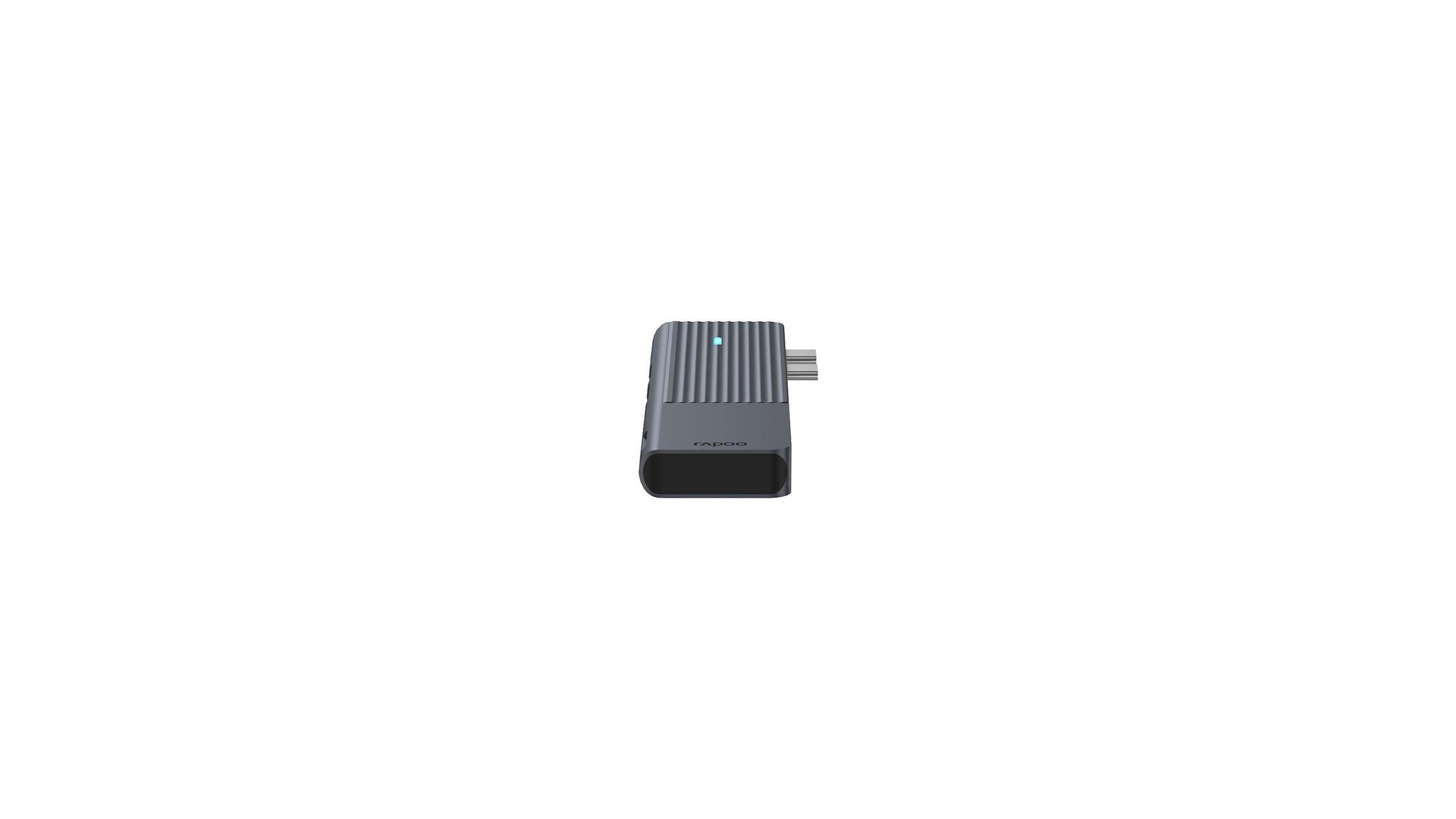 Мултипортов адаптер Rapoo UCM-2003, 7 в 2, USB-A, USB-C, HDMI, SD/MicroSD, Черен-4