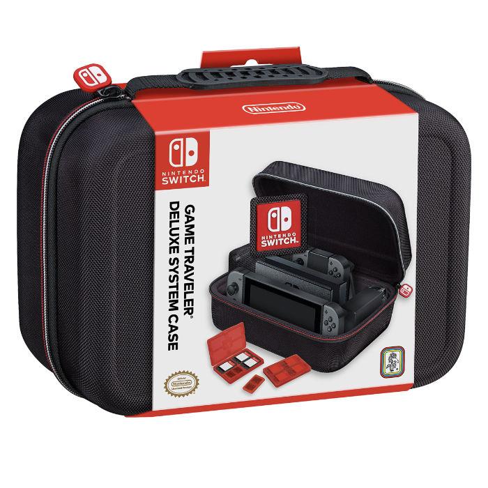 Чанта за гейминг конзола Nacon Bigben Nintendo Switch Travel Case NNS61, Черен-4