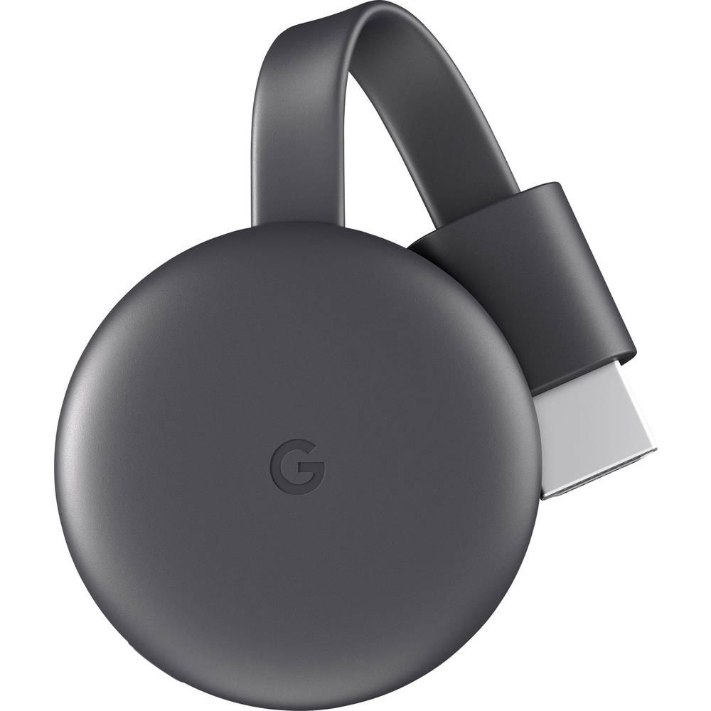 Мултимедиен плеър Google Chromecast 3rd Gen-IT, HDMI, Черен-4