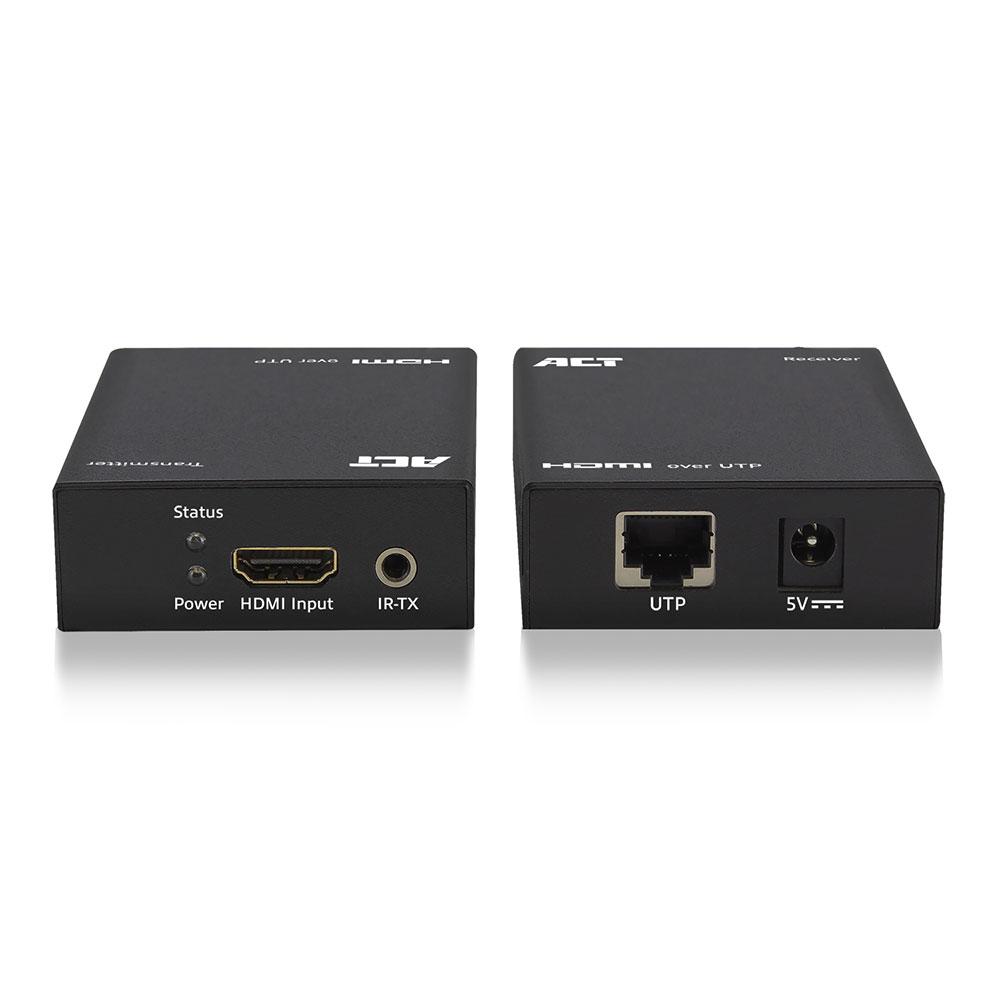 HDMI Extender (усилвател) ACT AC7810, усилва HDMI сигнал до 60 м по UTP кабел-2