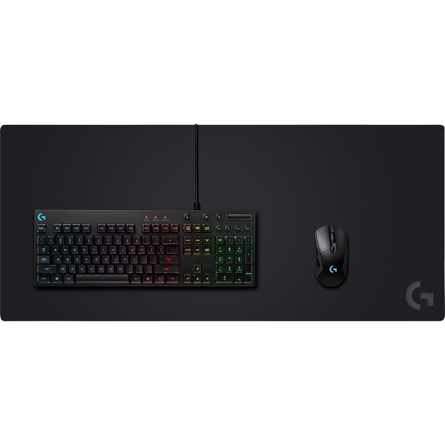 Геймърски пад Logitech G840 XL V2, Черен-4