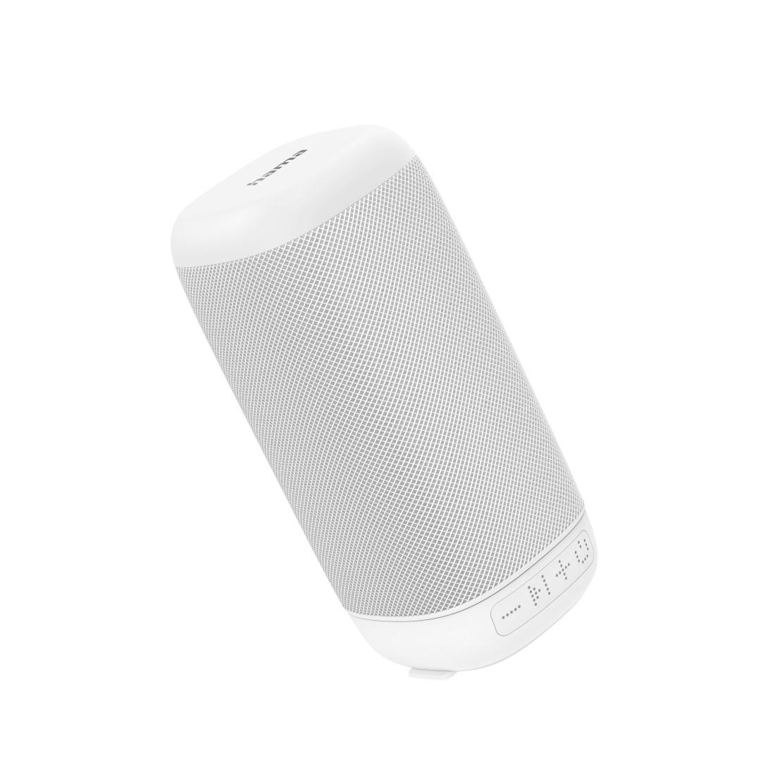 Bluetooth смарт тонколона HAMA Tube 2.0, 3.5mm жак, 3W, Бяла