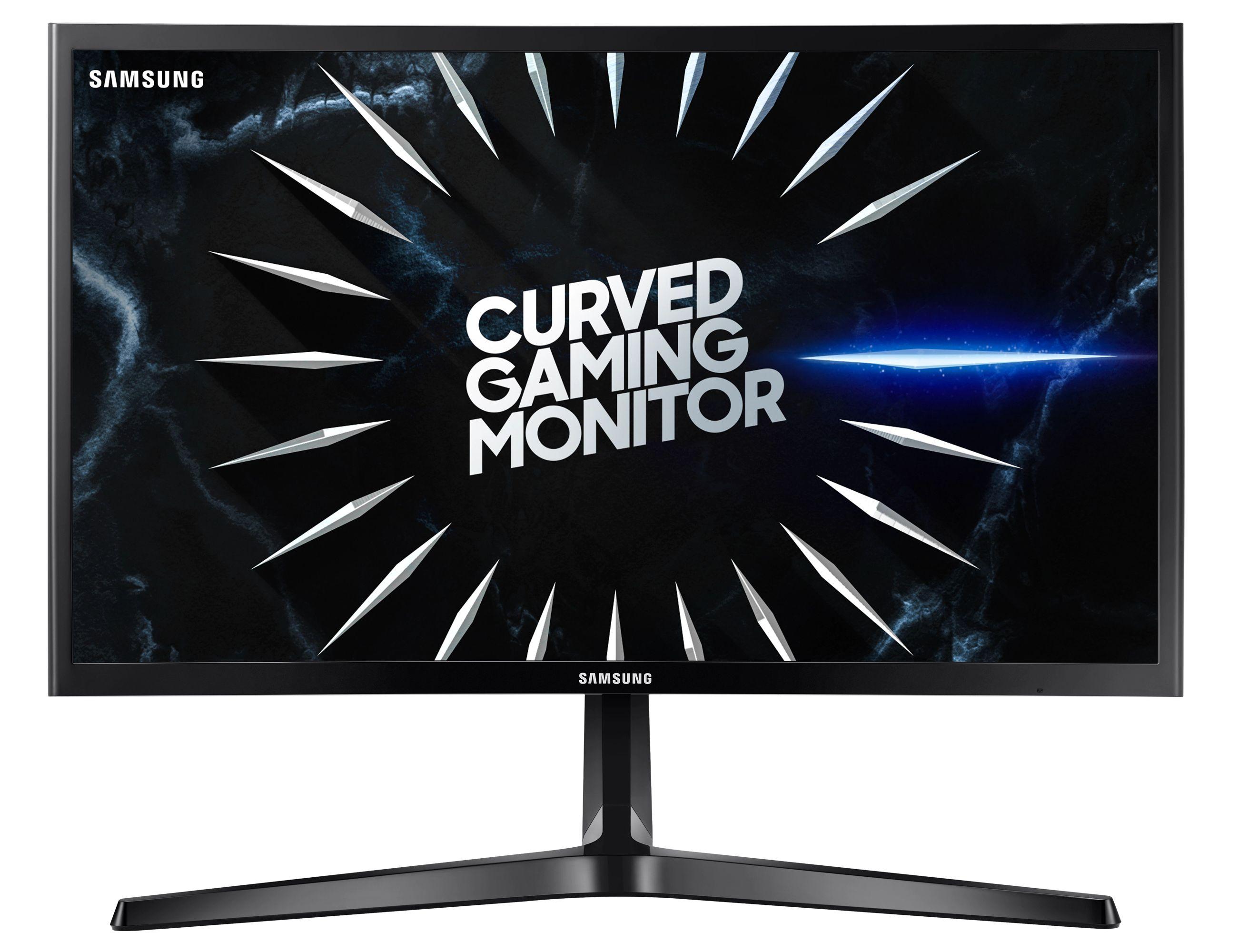 Монитор Samsung 24RG52F 24&quot; VA Curved, Full HD (1920x1080) 144 Hz, 1 ms (MPRT), AMD FreeSync Premium, Display Port, HDMI, Black-1