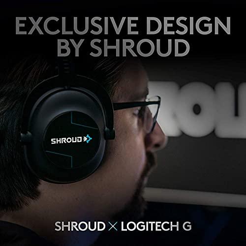 Геймърски слушалки Logitech PRO X Shroud Edition-2