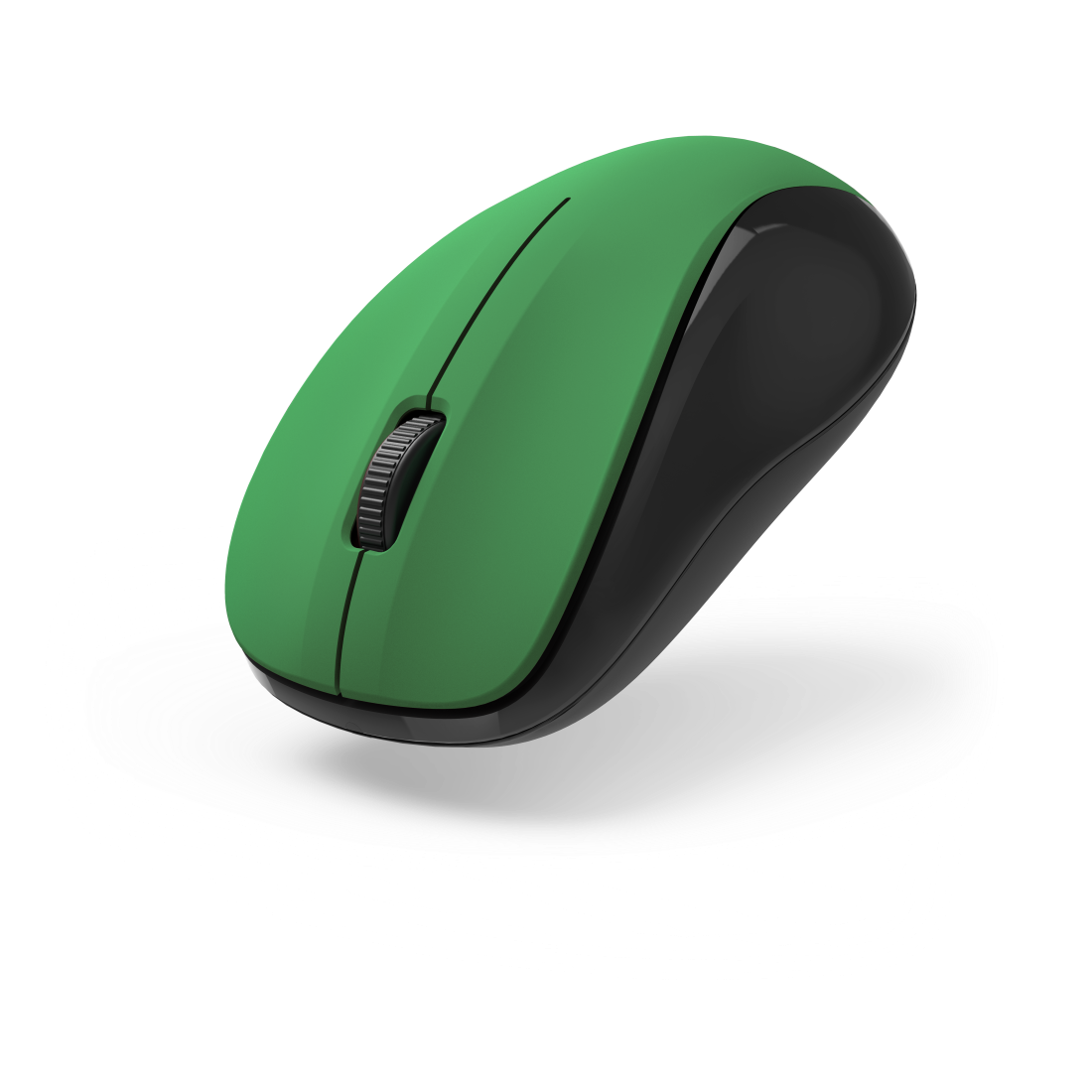 Безжична мишка Hama MW-300 V2, Оптична, 3 бутона, Тиха, USB, Зелен-1