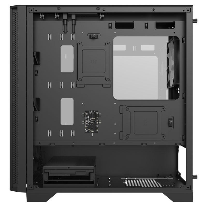 Кутия MONTECH AIR 100 ARGB, TG, Micro-ATX, Черна-4