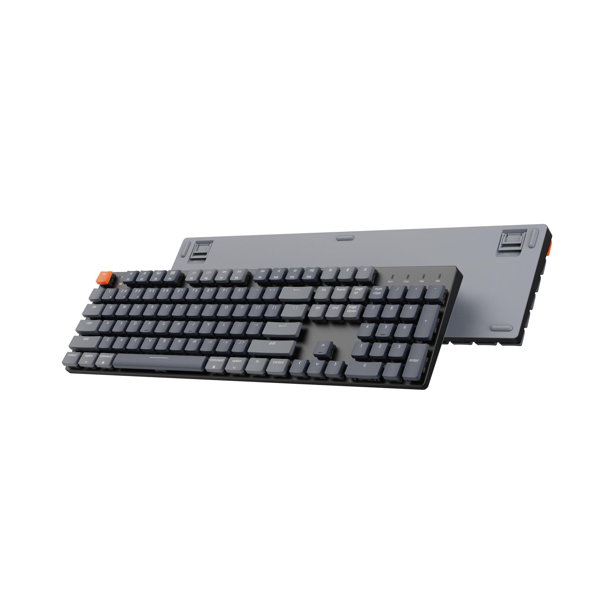 Геймърска механична клавиатура Keychron K5 SE Pro Full-Size Low-Profile Gateron(Hot Swappable) Red Switches RGB Backlight Aluminium Top-2
