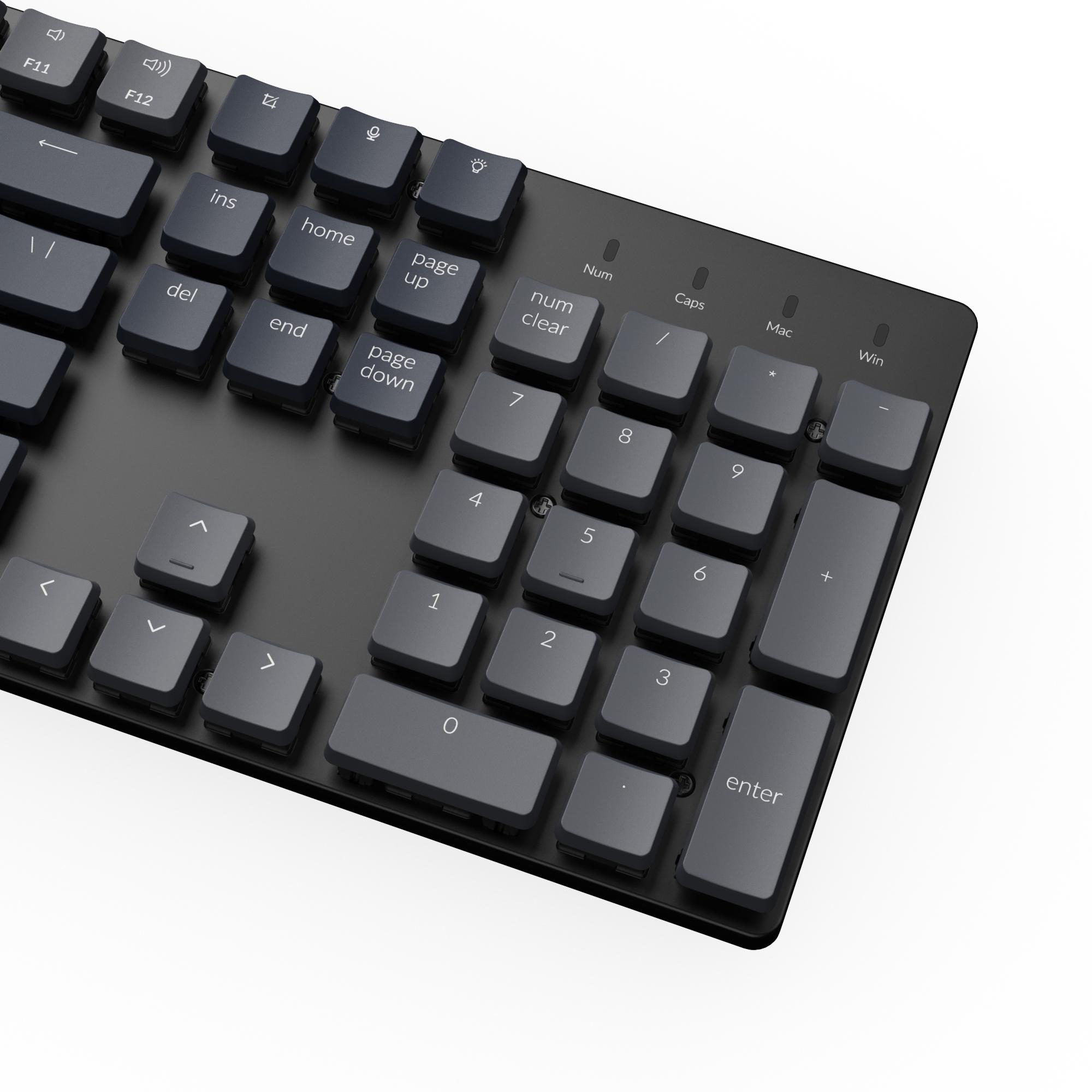 Геймърска механична клавиатура Keychron K5 SE Pro Full-Size Low-Profile Gateron(Hot Swappable) Red Switches RGB Backlight Aluminium Top-3