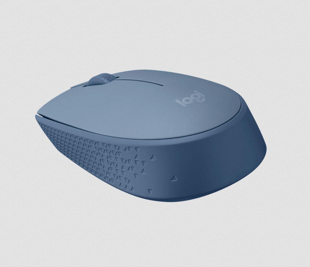 Безжична оптична мишка LOGITECH M171, USB, Син/Сив-2