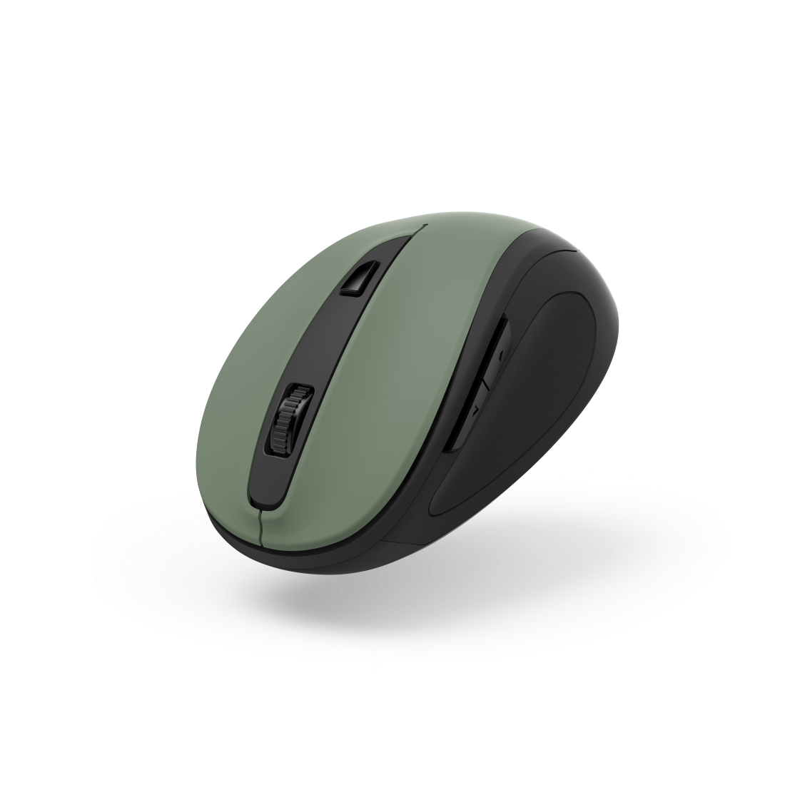 Безжична мишка Hama MW-400 V2, 6-бутонна, Ергономична, USB, Зелена