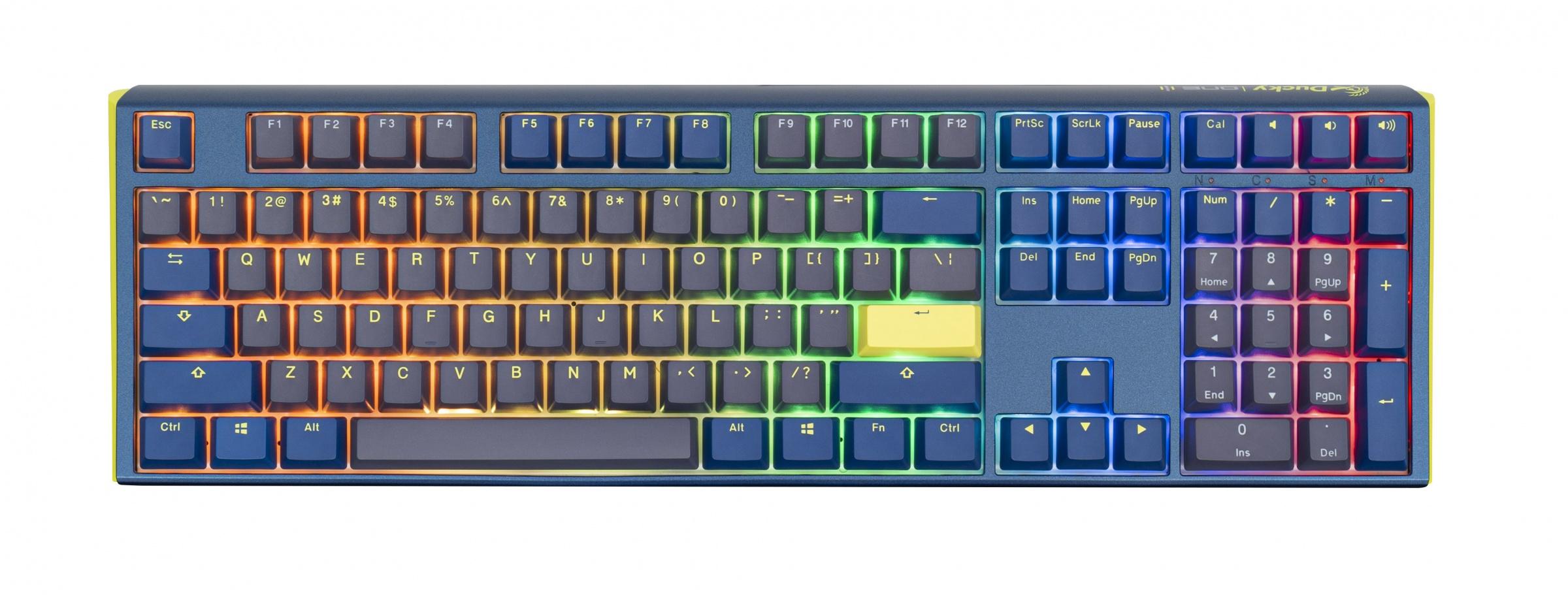 Геймърскa механична клавиатура Ducky One 3 DayBreak Full Size Hotswap Cherry MX Black, RGB, PBT Keycaps