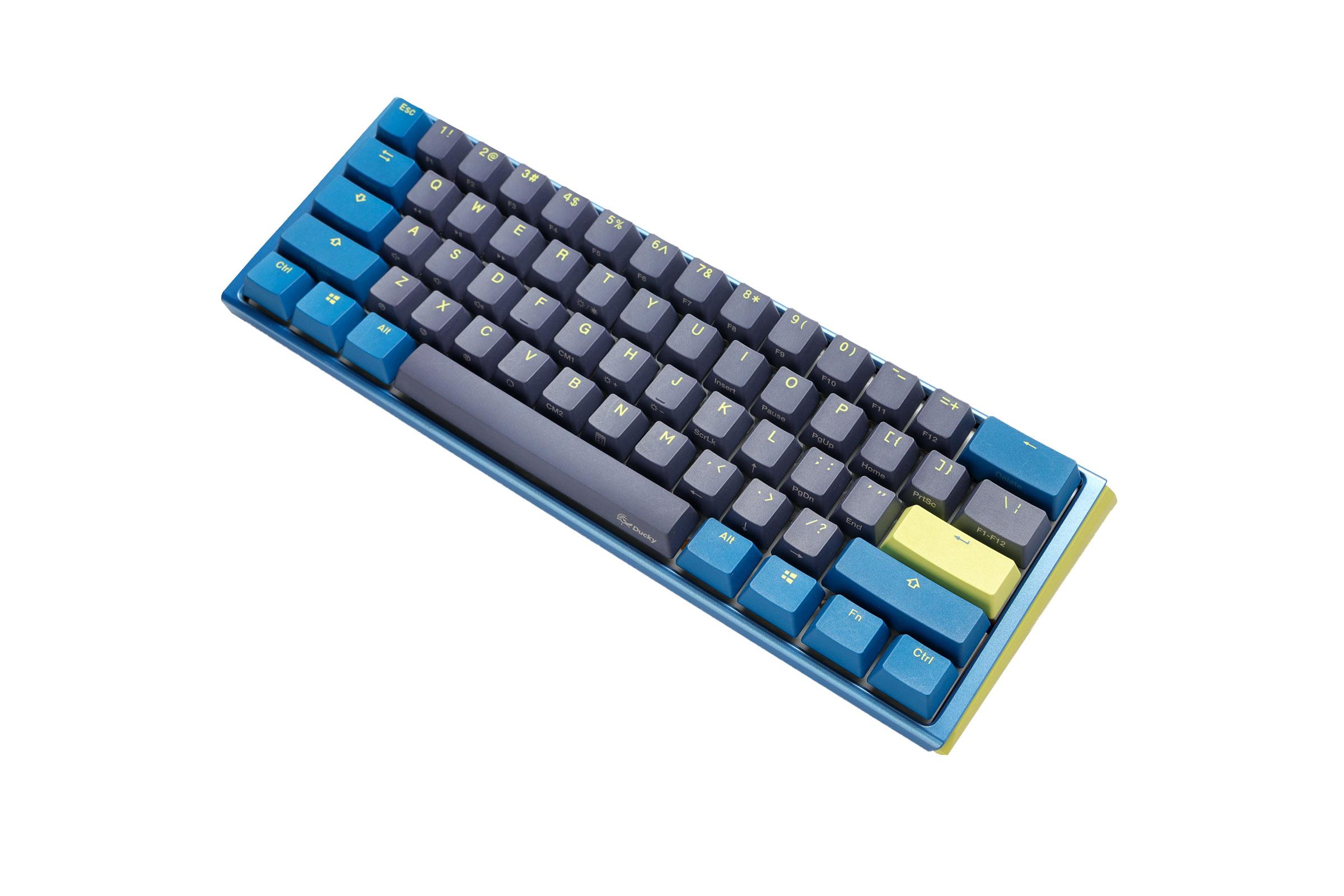 Геймърска механична клавиатура Ducky One 3 DayBreak 60% Hotswap Cherry MX Silver RGB, PBT Keycaps-4