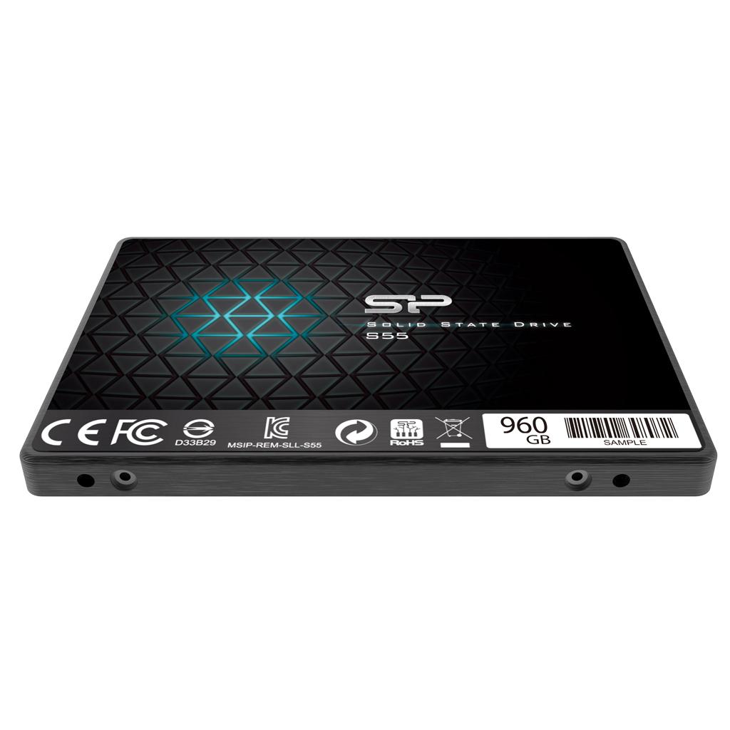 Solid State Drive (SSD) SILICON POWER S55, 2.5&quot;, 960 GB, SATA3-2