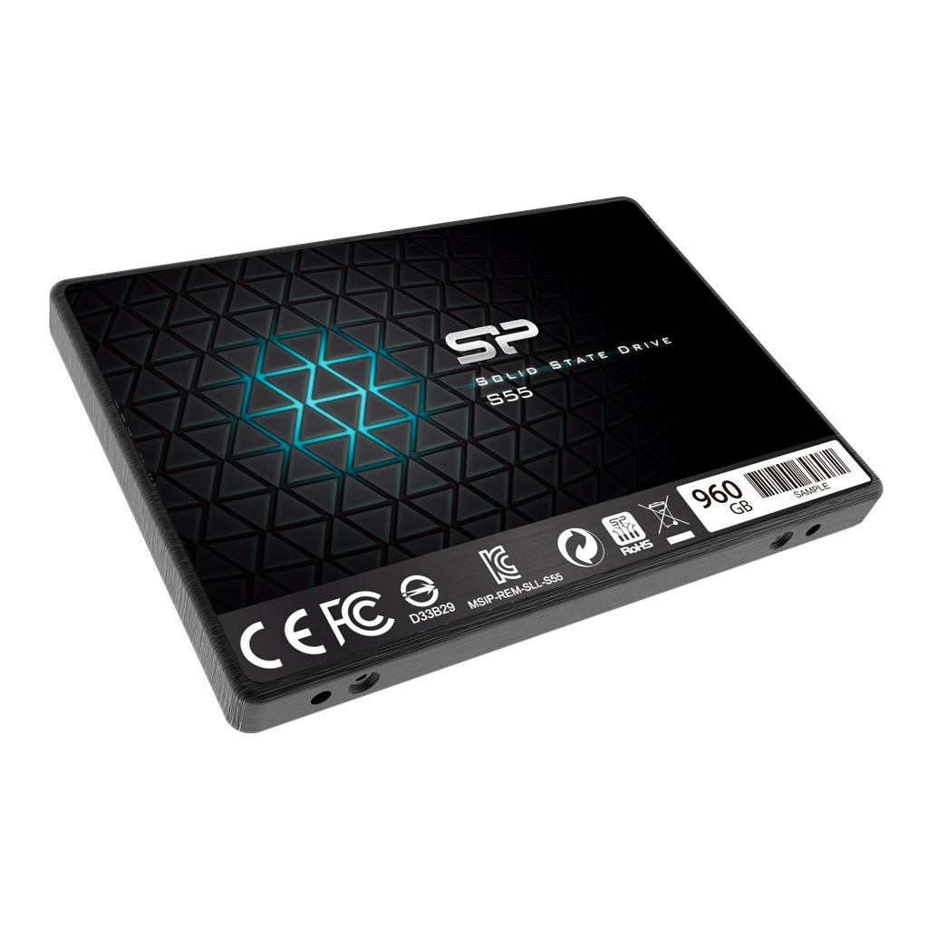 Solid State Drive (SSD) SILICON POWER S55, 2.5&quot;, 960 GB, SATA3-3