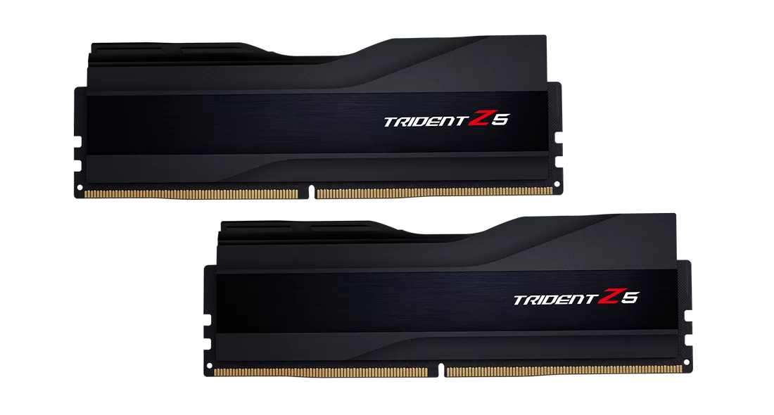 Памет G.SKILL Trident Z5 Black 64GB(2x32GB) DDR5 PC5-48000 6000MHz CL30 F5-6000J3040G32GX2-TZ5K-1