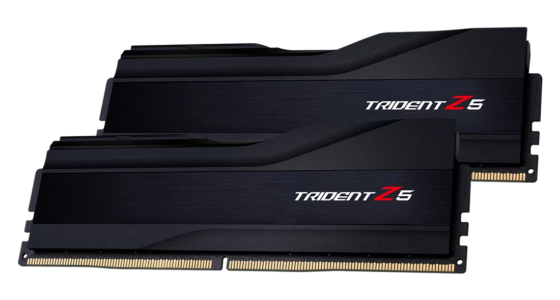 Памет G.SKILL Trident Z5 Black 64GB(2x32GB) DDR5 PC5-48000 6000MHz CL30 F5-6000J3040G32GX2-TZ5K-3