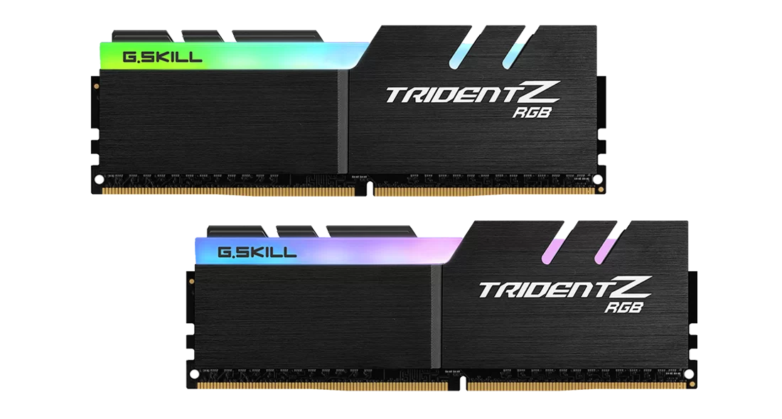 Памет G.SKILL Trident Z RGB 32GB(2x16GB) DDR4, PC4-32000, 4000Mhz CL19, F4-4000C19D-32GTZR-1