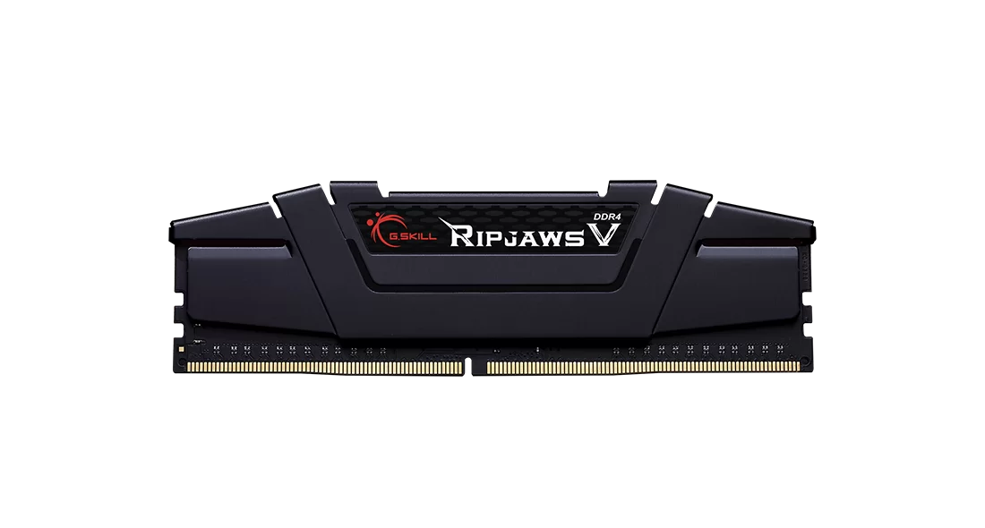 Памет G.SKILL Ripjaws V Black 32GB(2x16GB) DDR4 PC4-28800 3600MHz CL18 F4-3600C18D-32GVK-3