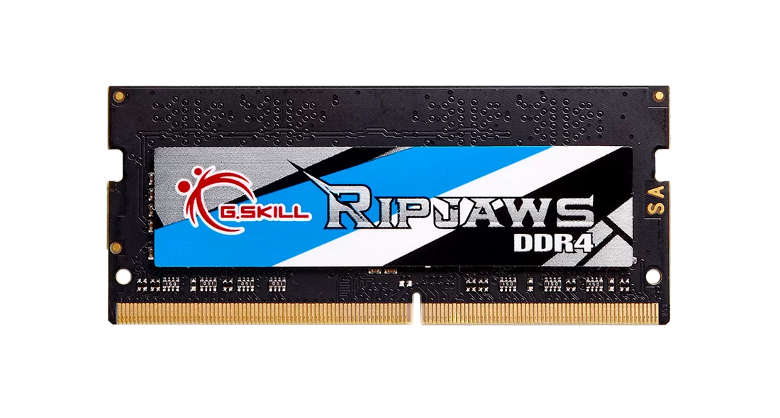 Памет G.SKILL Ripjaws DDR4 SO-DIMM 32GB(2x16GB) 3200MHz CL22 F4-3200C22D-32GRS-2