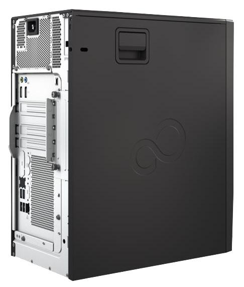 Настолен компютър FUJITSU Esprimo P6012, Intel Core i3-12100, 8GB DDR4, 512GB SSD PCIe M.2 NVMe, Мишка, Клавиатура, Черен-3