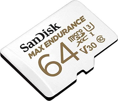Карта памет SANDISK High Endurance, micro SDHC UHS-I, A1, 64GB, Class 10, SD Адаптер-1