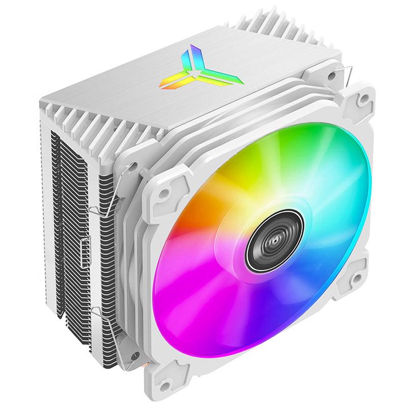 Охладител за процесор Jonsbo CR-1000 RGB, AMD/INTEL - Бял-4
