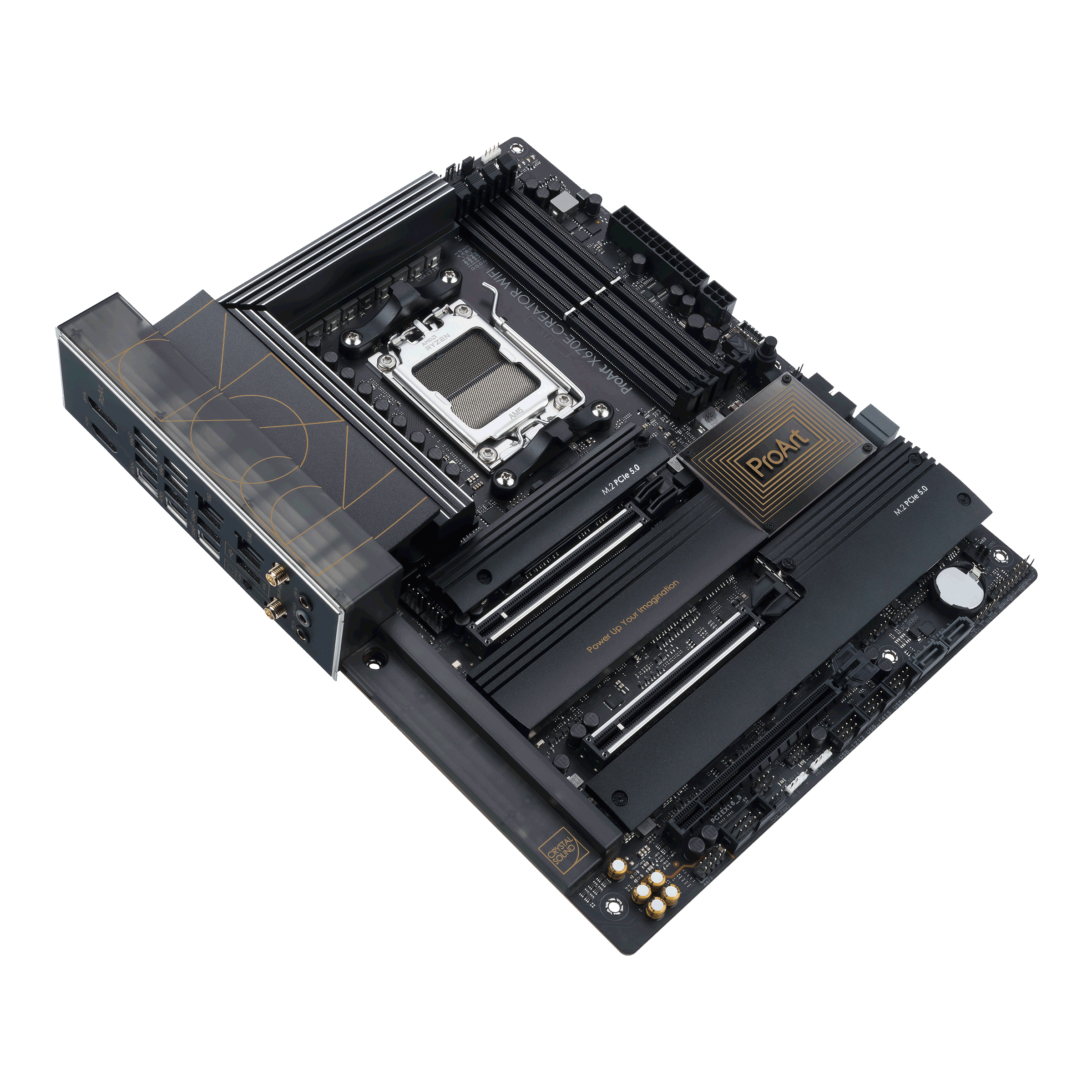 Дънна платка ASUS ProArt X670E-CREATOR WIFI, AM5, DDR5, PCIe 5.0-3