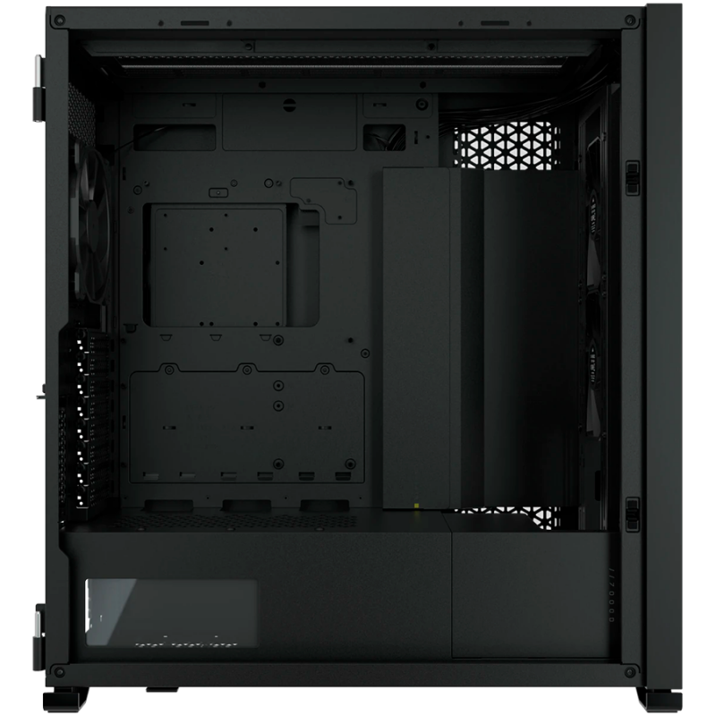 Кутия Corsair 7000D Airflow Full Tower, Tempered Glass, Черна-2