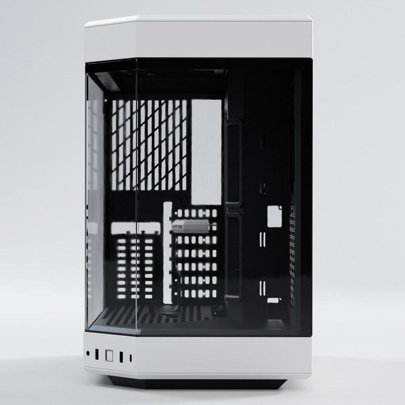 Кутия HYTE Y60 Tempered Glass, Mid-Tower, Бяло и Черно-3