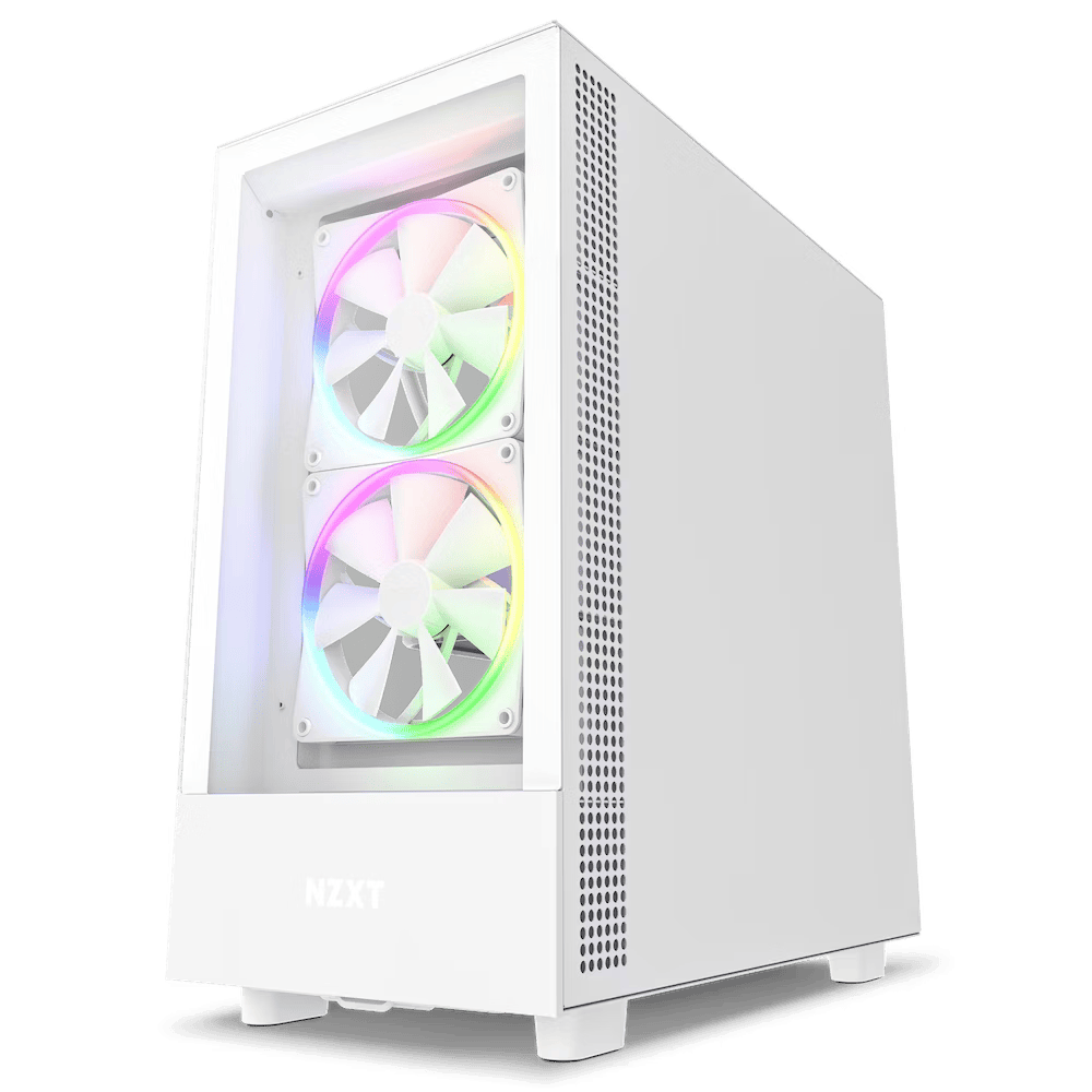 Кутия NZXT H5 Elite Matte White, Tempered Glass, Mid-Tower-2