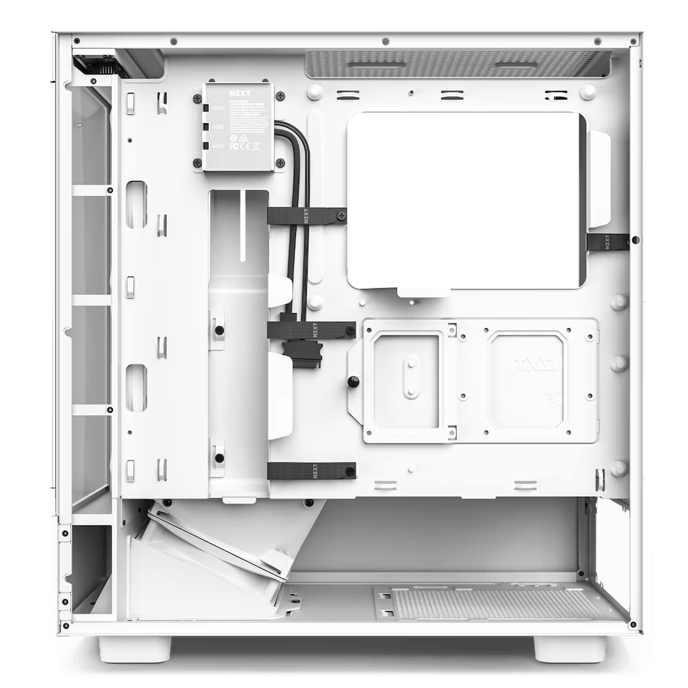 Кутия NZXT H5 Elite Matte White, Tempered Glass, Mid-Tower-4