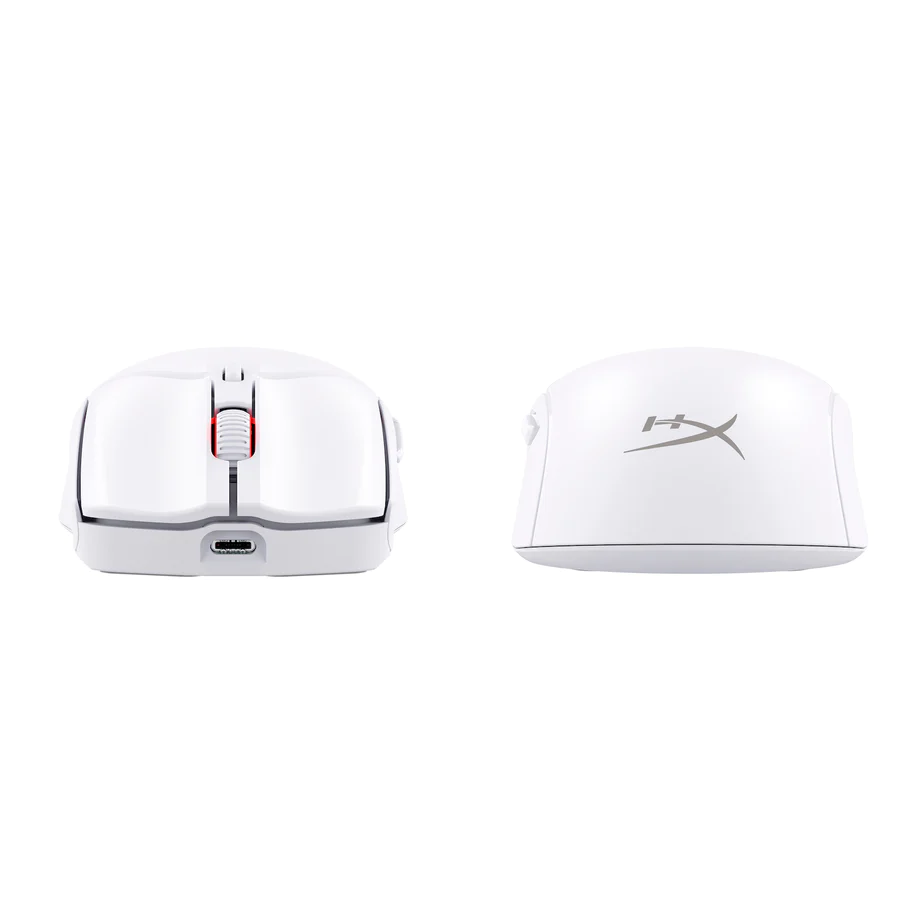 Геймърска мишка HyperX Pulsefire Haste 2, Wireless, RGB, USB, Бял-4