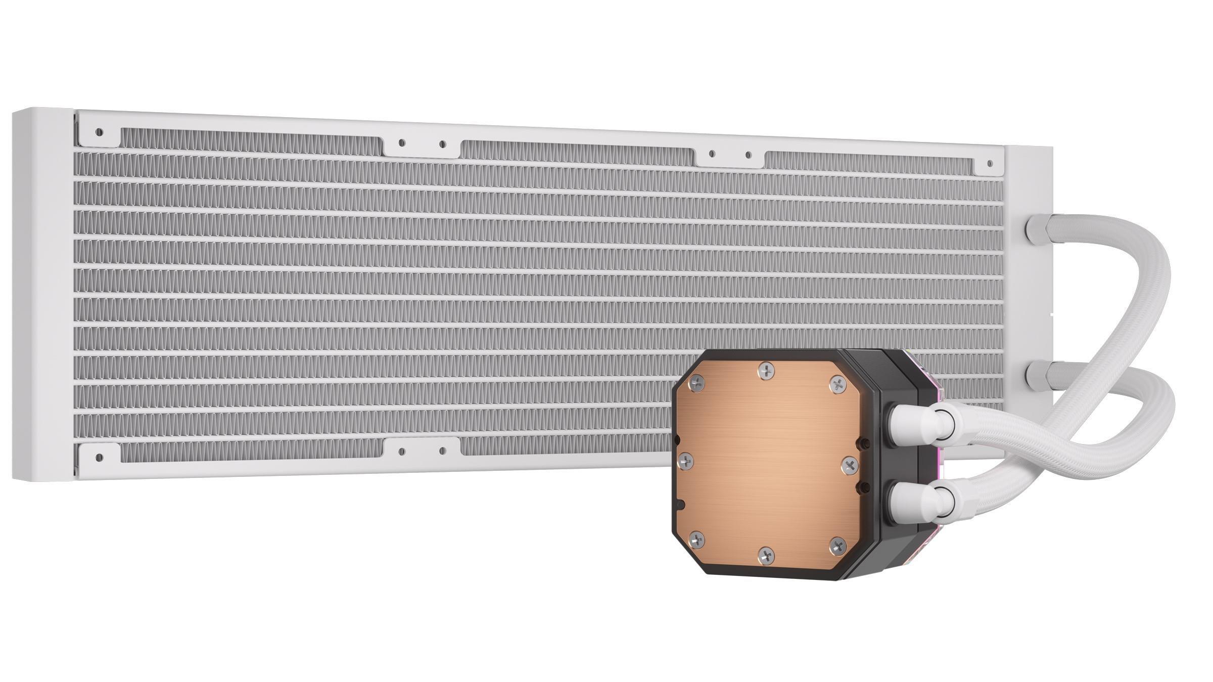 Охладител за процесор Corsair iCUE H150i Elite Capellix XT 360 White RGB AMD/INTEL-3