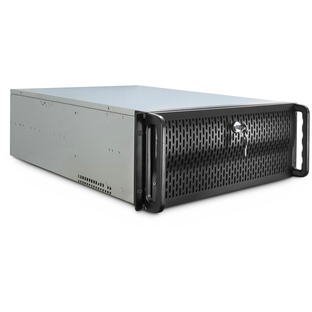 Кутия за сървър InterTech 4U-4129L - Mini ITX, mATX, &mu;ATX, ATX, SSI EEB, Чернa
