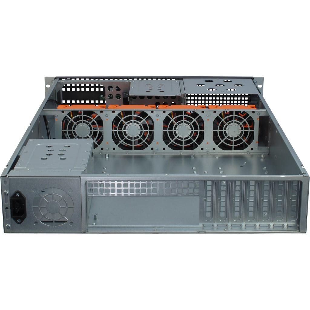 Кутия за сървър InterTech 2U 2129-N - Mini ITX, mATX, &mu;ATX, ATX, eATX, SSI EEB, Черна-2