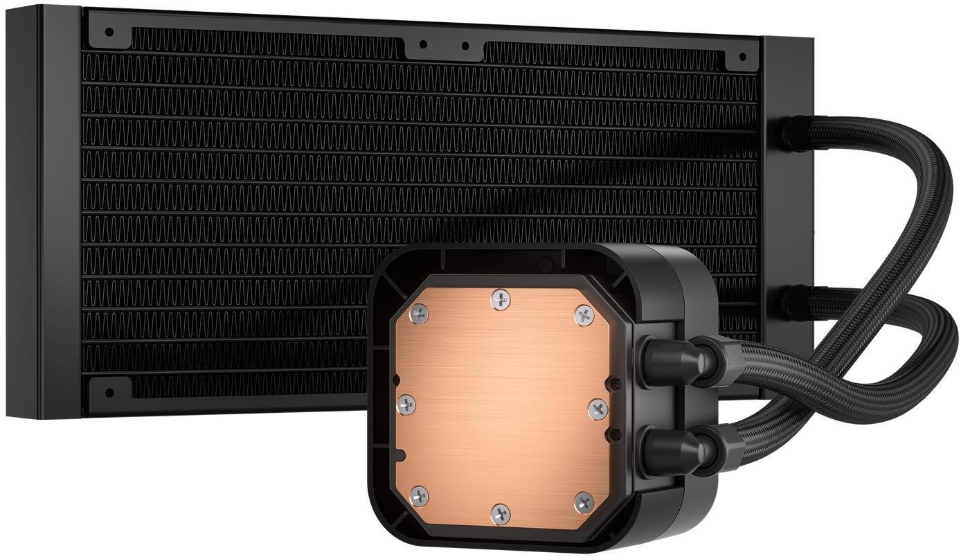 Охладител за процесор Corsair iCUE H100i Elite LCD XT Display Capellix 240 Black RGB AMD/INTEL-3