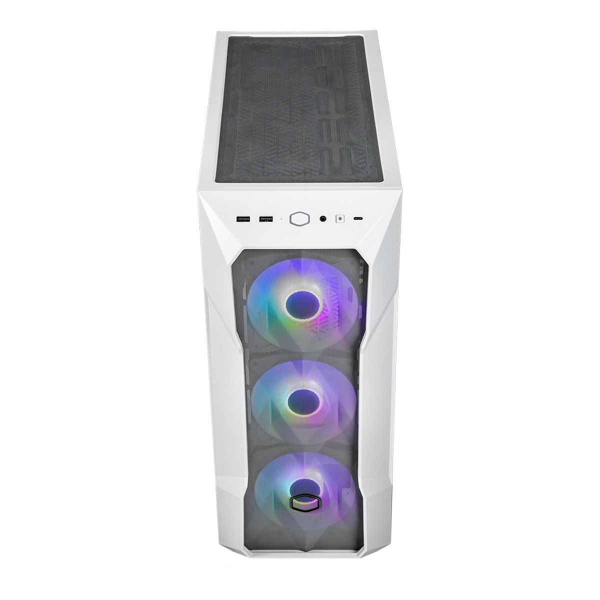 Кутия CM MasterBox TD500 V2 Mesh White ARGB-4